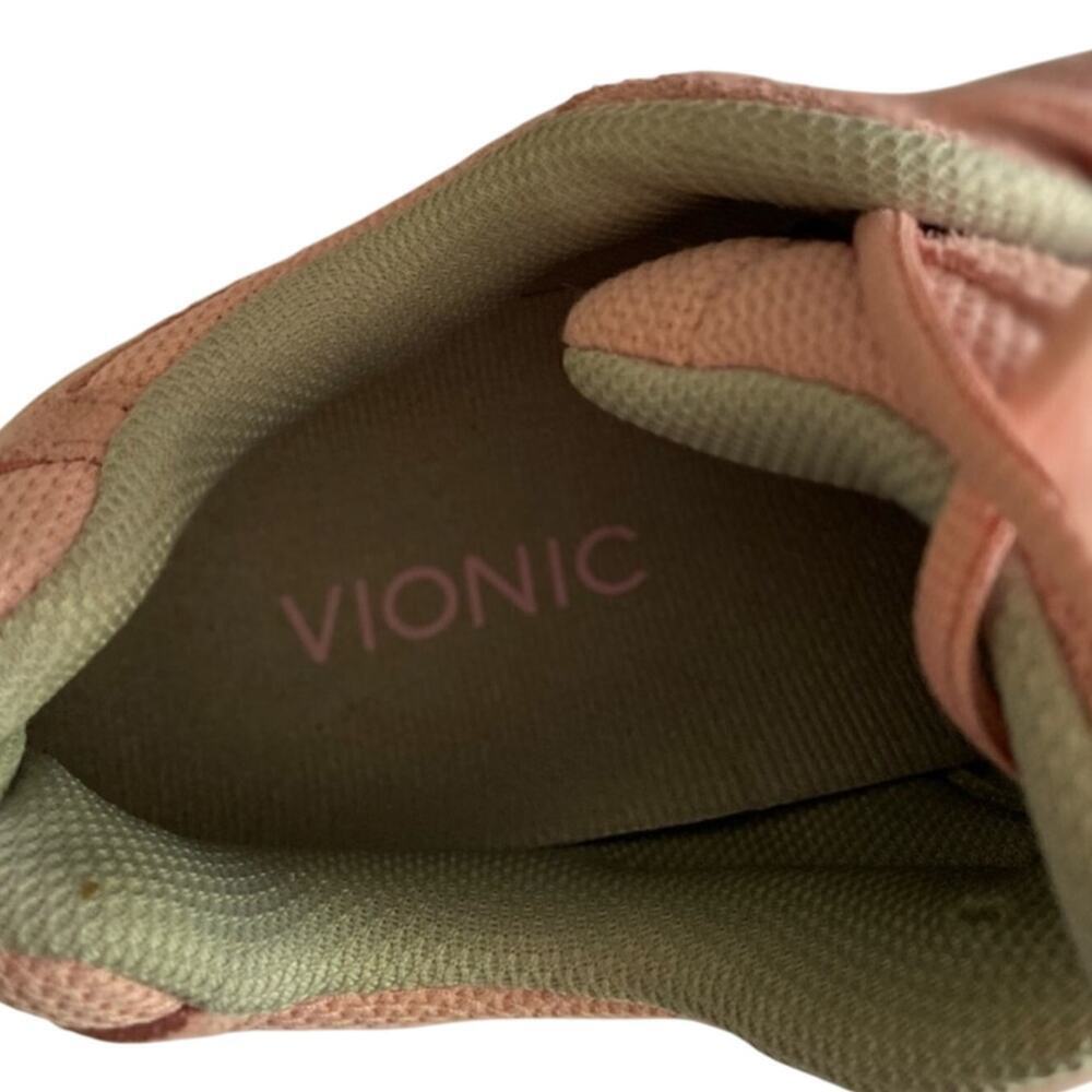 Vionic Women’s Walker Mauve Suede Sneakers Size 7.5 - Picture 6 of 6